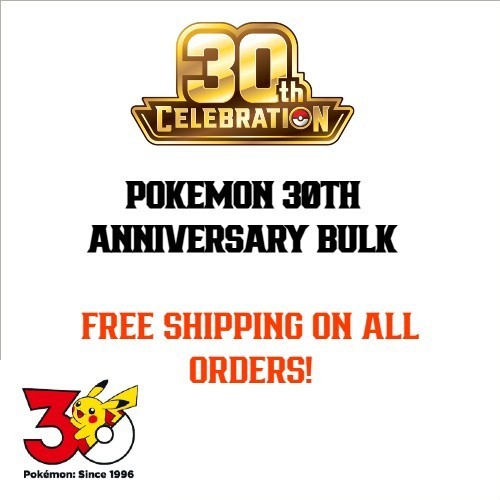 Pokemon 30th anniversary bulk - 30th,
