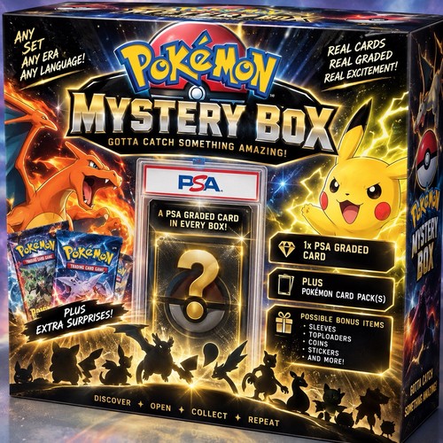 Pokemon graded slab mystery - pokemon,