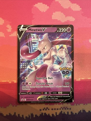 Pokemon card mewtwo swsh223 - card,