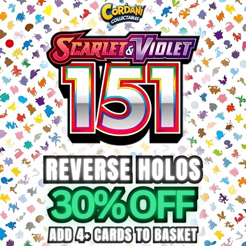 Pokemon 151 reverse holo - -,