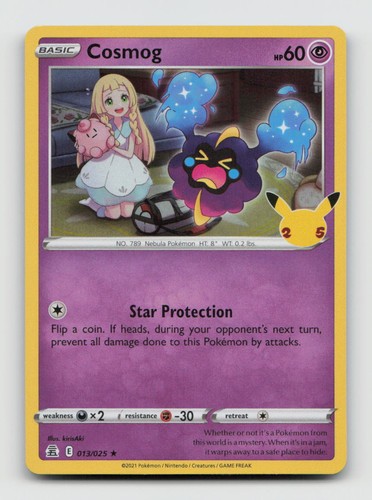 Cosmog 013 025 rare - 013/025,