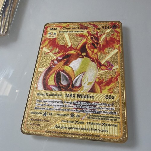 Charizard hp500 gold - hp500,